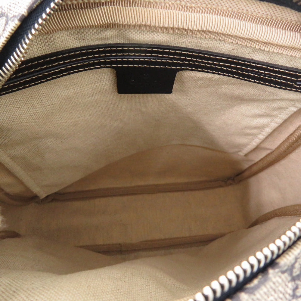GUCCI Shoulder Bag 201448 GG Supreme Canvas Navy unisex(Unisex) Used Authentic