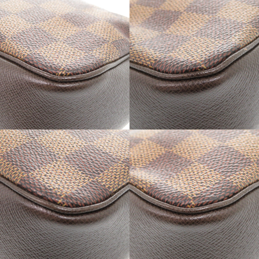 LOUIS VUITTON Handbag Damier canvas Brown Damier Truth makeup Women Used Authentic