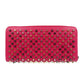 Christian Louboutin Long Wallet Purse 1175161 leather Rosa Panettone Women Used Authentic