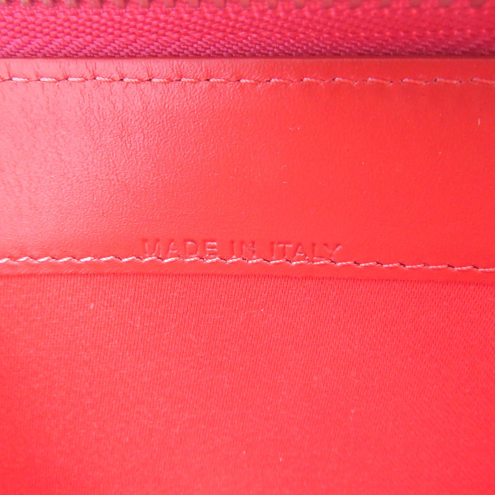 Christian Louboutin Long Wallet Purse 1175161 leather Rosa Panettone Women Used Authentic