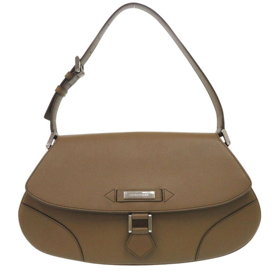 BURBERRY Shoulder Bag leather khaki