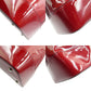 BURBERRY Tote Bag Patent leather Bordeaux Women Used Authentic