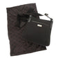 GUCCI Shoulder Bag 122793 Canvas, Leather black