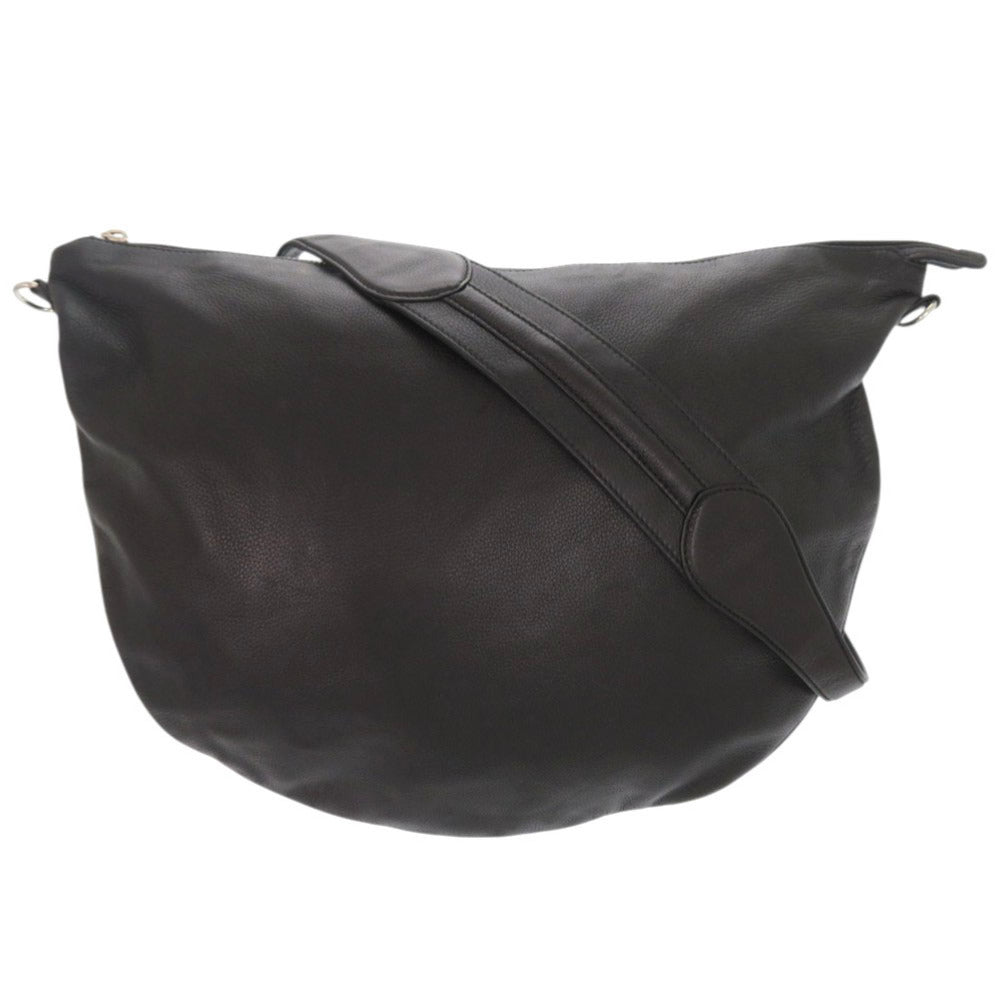 GUCCI Shoulder Bag 243308 leather black