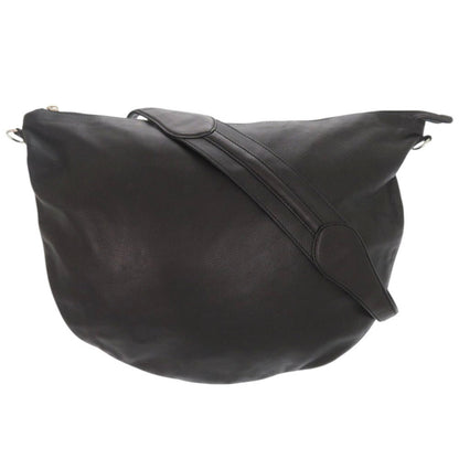 GUCCI Shoulder Bag 243308 leather black