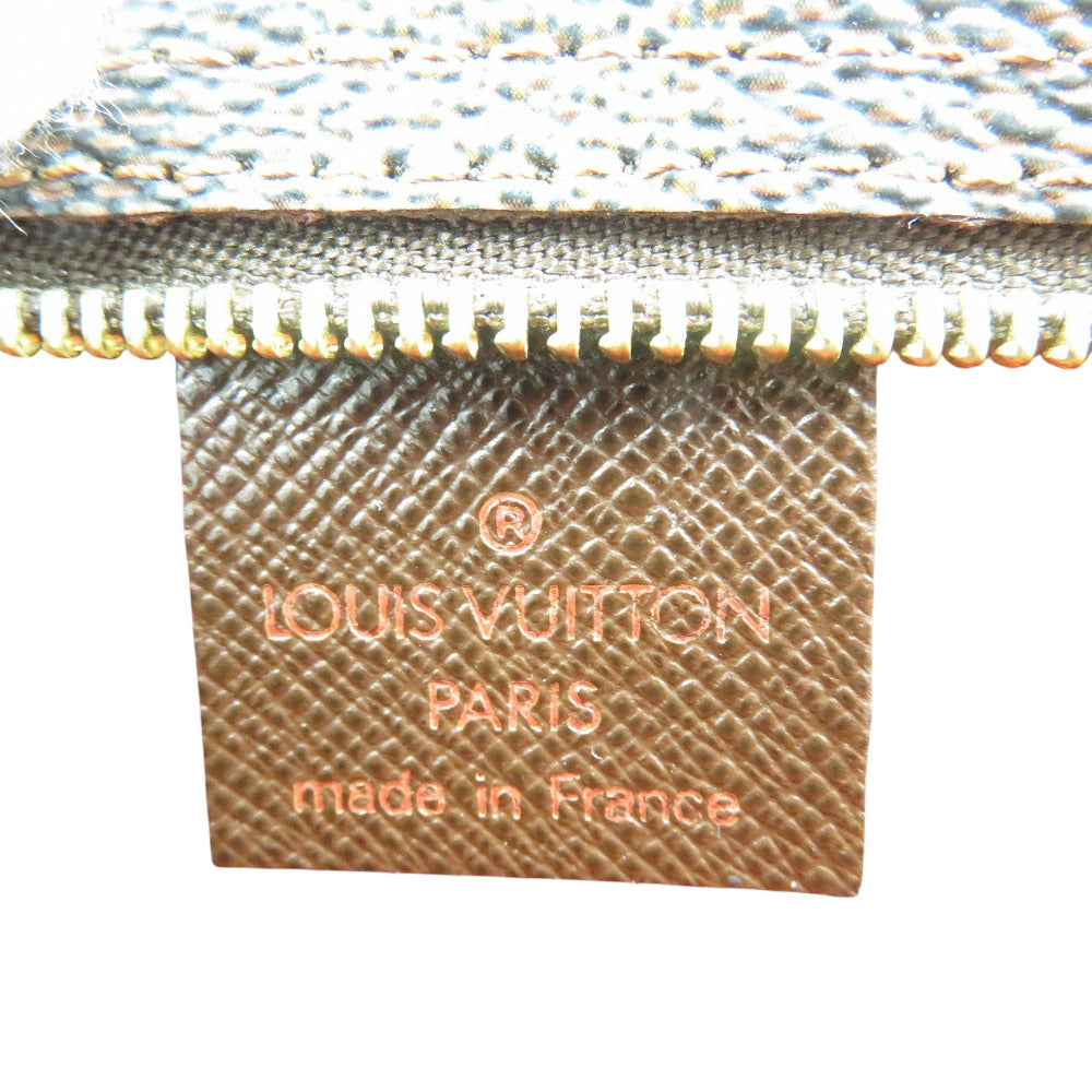 LOUIS VUITTON Handbag N51982 Damier canvas Brown Damier Truth makeup