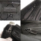 GUCCI Shoulder Bag 201446 PVC, Leather black GG implementation