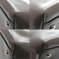 BURBERRY Shoulder Bag enamel gray 2WAY Soft Banner Women Used Authentic