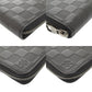 LOUIS VUITTON Long Wallet Purse N63548 Damier Anfini onyx Damier Zippy Wallet Vertical mens Used Authentic