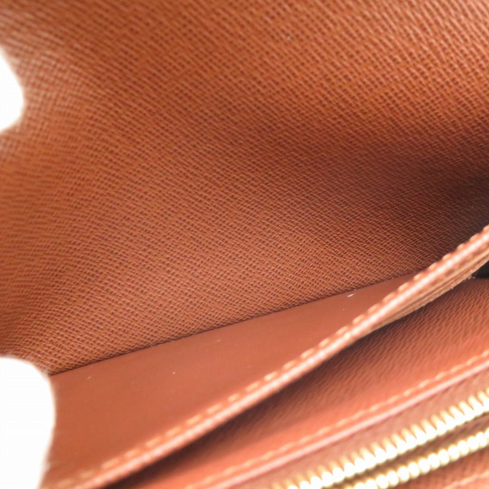 LOUIS VUITTON Long Wallet Purse M60531 Monogram canvas Brown Monogram Portefeuille Sarah unisex(Unisex) Used Authentic