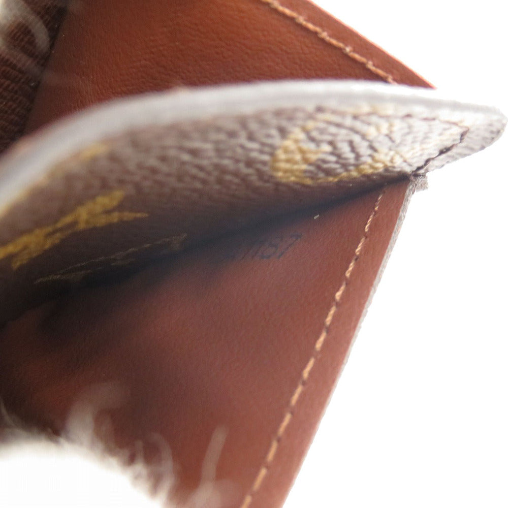 LOUIS VUITTON Long Wallet Purse M60531 Monogram canvas Brown Monogram Portefeuille Sarah unisex(Unisex) Used Authentic
