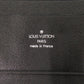 LOUIS VUITTON Long Wallet Purse M63042 Epi Leather Noir Organizer Atoll mens Used Authentic