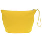 LOEWE Clutch bag canvas yellow Pouch Women Used Authentic