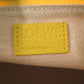 LOEWE Clutch bag canvas yellow Pouch Women Used Authentic
