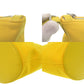 LOEWE Clutch bag canvas yellow Pouch Women Used Authentic