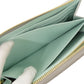 LOUIS VUITTON Long Wallet Purse M83654 Trion Leather Flint Gray Portefeuille comet Women Used Authentic