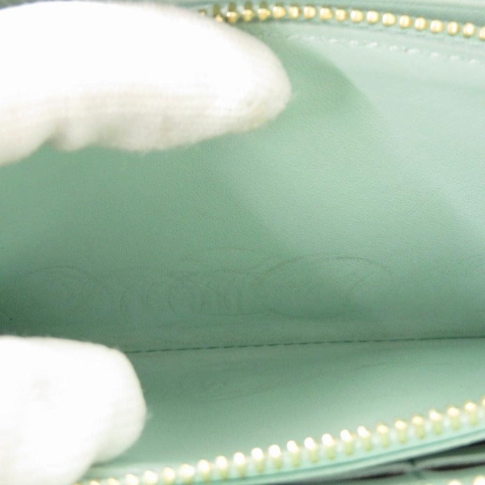 LOUIS VUITTON Long Wallet Purse M83654 Trion Leather Flint Gray Portefeuille comet Women Used Authentic