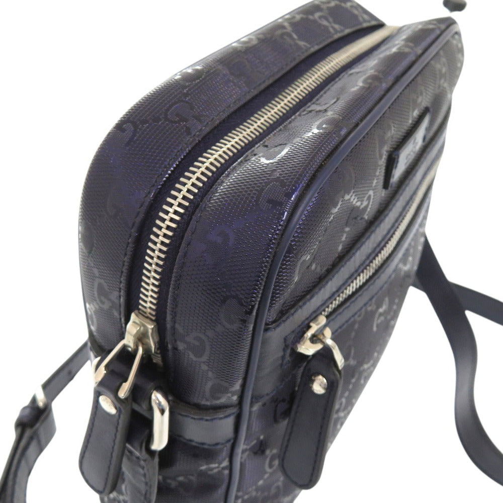GUCCI Shoulder Bag 233268 497717 PVC purple Shoulder Bag GG Imprime Crossbody mens(Unisex) Used Authentic