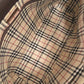 BURBERRY Handbag leather Brown Nova Check Women Used Authentic