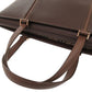 BURBERRY Handbag leather Brown Nova Check Women Used Authentic