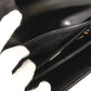 GUCCI Handbag leather black Old Gucci Turnlock Formal Bag Women Used Authentic