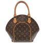 LOUIS VUITTON Handbag M51127 Monogram canvas Brown Monogram EllipsePM Women Used Authentic