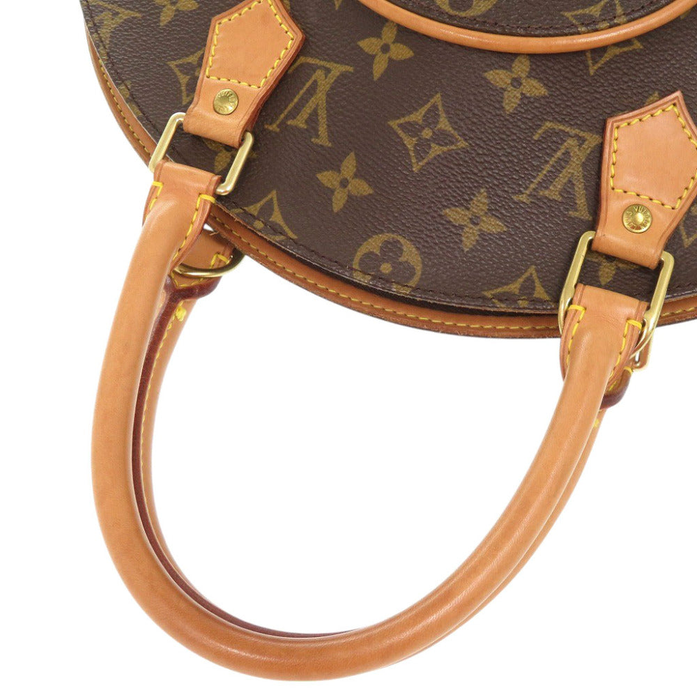 LOUIS VUITTON Handbag M51127 Monogram canvas Brown Monogram EllipsePM Women Used Authentic