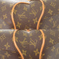 LOUIS VUITTON Handbag M51127 Monogram canvas Brown Monogram EllipsePM Women Used Authentic