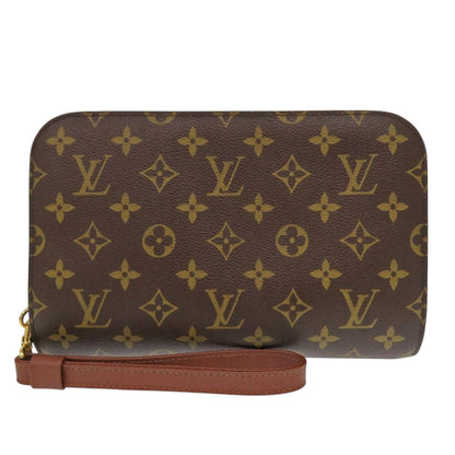 LOUIS VUITTON business bag M51790 Monogram canvas Brown Orsay unisex(Unisex) Used Authentic