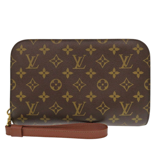 LOUIS VUITTON business bag M51790 Monogram canvas Brown Orsay unisex(Unisex) Used Authentic