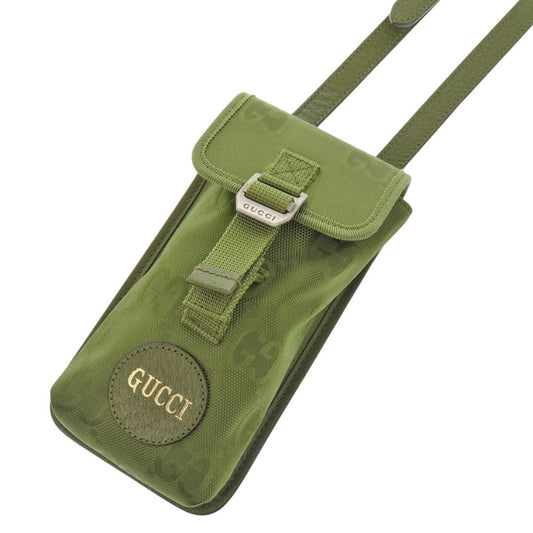 GUCCI Shoulder Bag 696018 leather Forest green Gucci Off The Grid Gucci Off The Grid mens Used Authentic