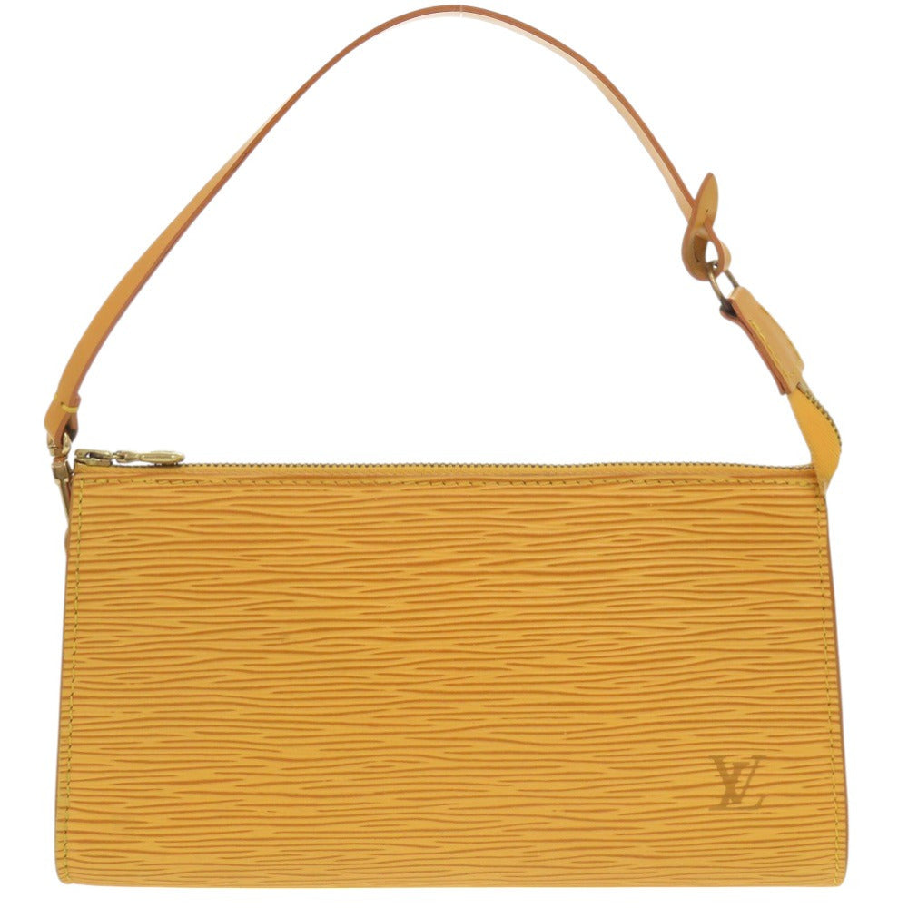 LOUIS VUITTON Other bag M52959 Epi Leather Tassiri Yellow Accessory pouch Epi Pochette Accessoires Women Used Authentic