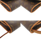 LOUIS VUITTON Shoulder Bag M51852 Monogram canvas Brown Monogram Pochette Twin GM Women Used Authentic