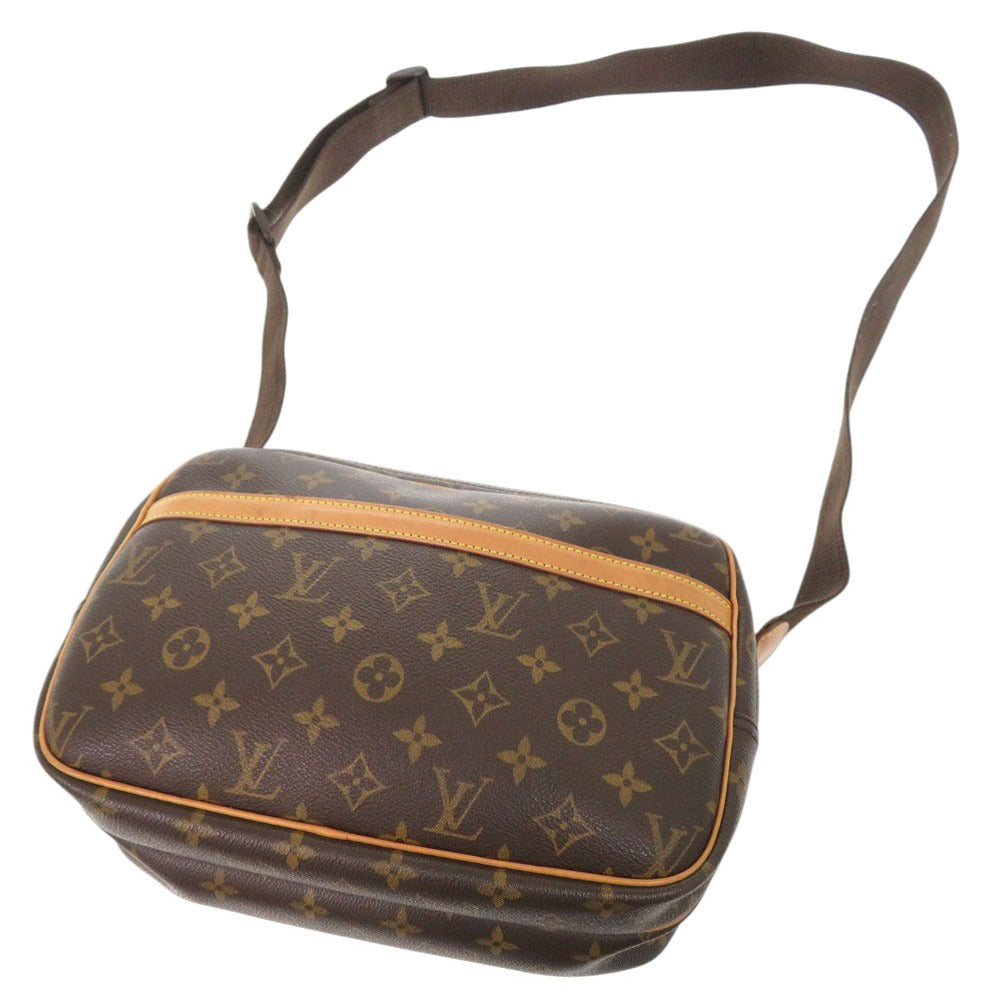 LOUIS VUITTON Shoulder Bag M45254 Monogram canvas Brown Monogram Reporter PM Women(Unisex) Used Authentic