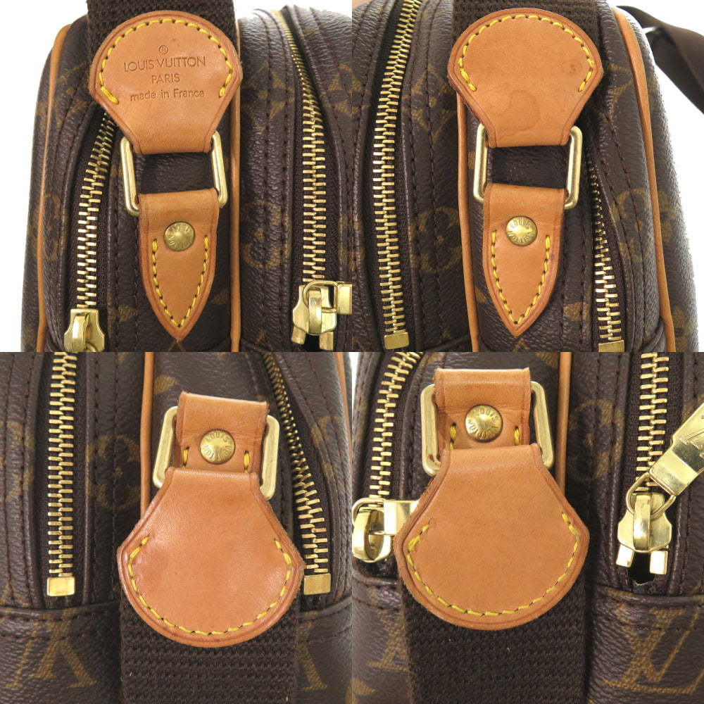 LOUIS VUITTON Shoulder Bag M45254 Monogram canvas Brown Monogram Reporter PM Women(Unisex) Used Authentic