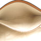 LOEWE Clutch bag leather Brown Cross line Women Used Authentic