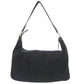 GUCCI Shoulder Bag 211523 canvas black Horsebit Pattern Women Used Authentic
