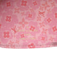 LOUIS VUITTON Tri-fold wallet M80088 leather pink Portefeuille Rock Mini Women Used Authentic