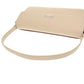 BURBERRY Handbag leather beige With logo Women Used Authentic