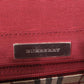 BURBERRY Handbag leather beige With logo Women Used Authentic