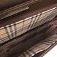 BURBERRY Handbag 20230824 leather Brown Vintage logo Women Used Authentic