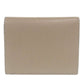FENDI Bifold Wallet 8M0387 leather beige Ehuise Fendi Women Used Authentic