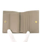 FENDI Bifold Wallet 8M0387 leather beige Ehuise Fendi Women Used Authentic
