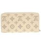 LOUIS VUITTON Long Wallet Purse M69821 Monogram Mahina Yvoire Monogram Mahina Zippy wallet Women Used Authentic