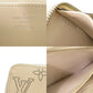 LOUIS VUITTON Long Wallet Purse M69821 Monogram Mahina Yvoire Monogram Mahina Zippy wallet Women Used Authentic