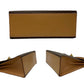 CELINE Handbag Leather, PVC Brown Macadam Blason Triomphe logo ring Metal Women Used Authentic