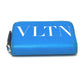VALENTINO Folded wallet TY0P0R48CFW leather blue Fluo