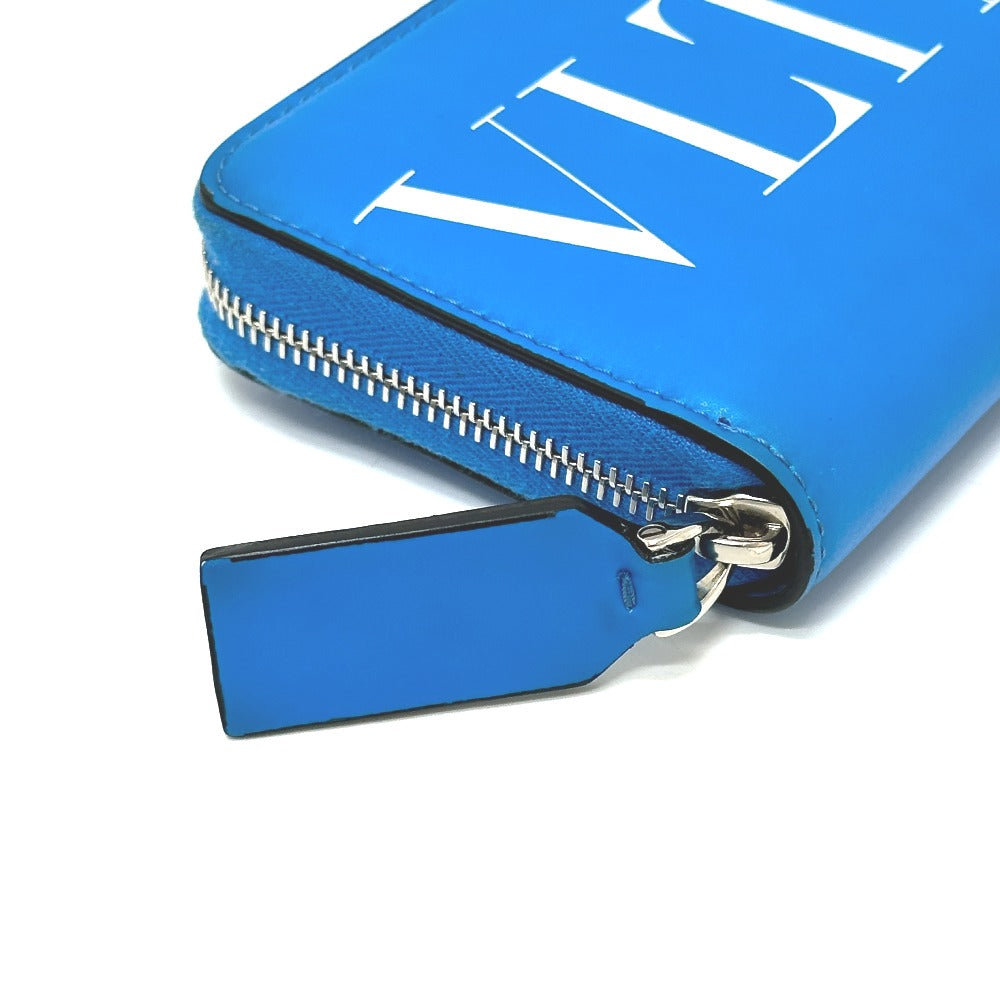 VALENTINO Folded wallet TY0P0R48CFW leather blue Fluo