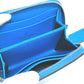 VALENTINO Folded wallet TY0P0R48CFW leather blue Fluo