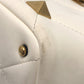 VALENTINO Handbag VW0B0197BSF leather white Rockstud Roman studs